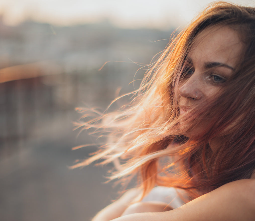 woman hair