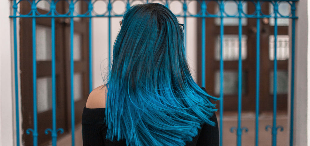 blue hair 