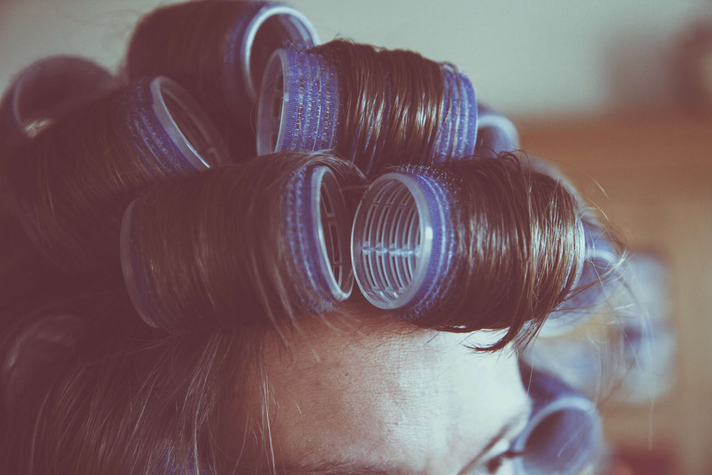 hair care routine curlers