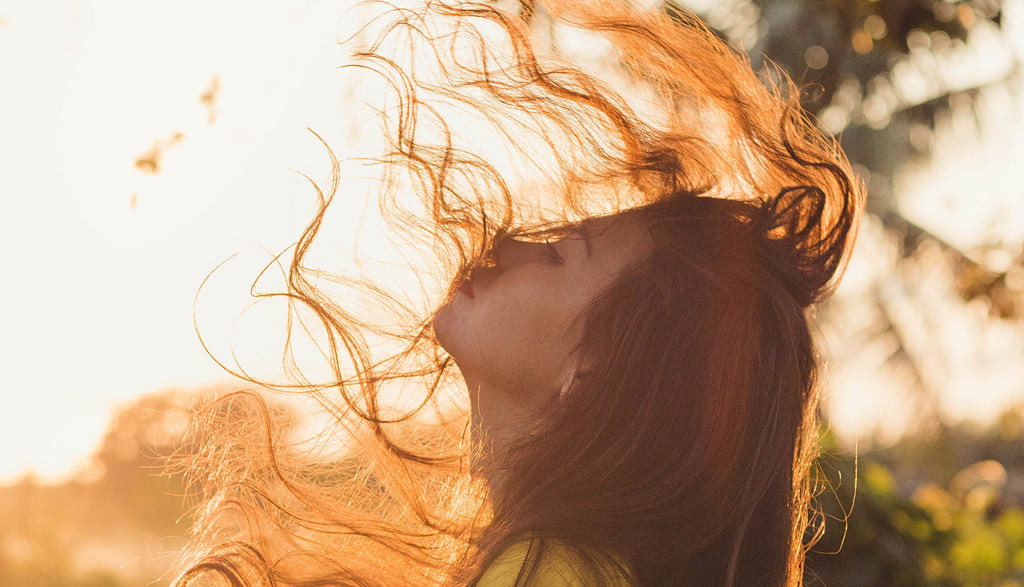 red head woman