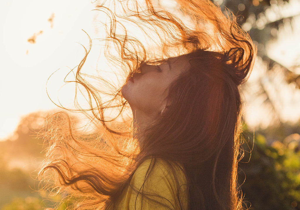 red head woman