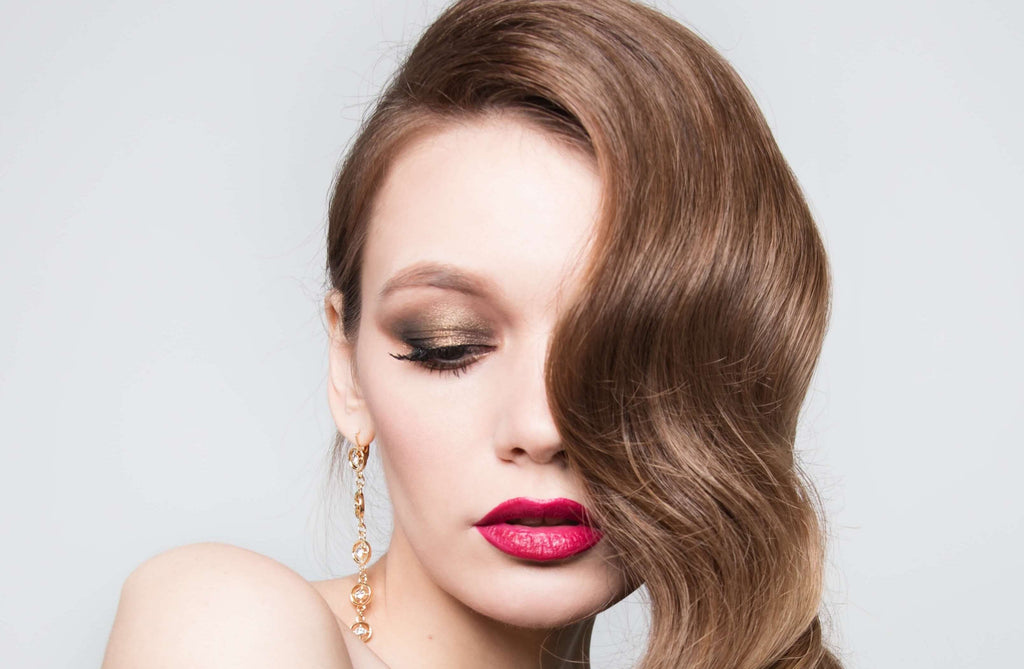 brunette woman